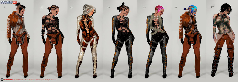 Illustration for article titled The Cartoon Concept Art of Mass Effect & Dragon Age